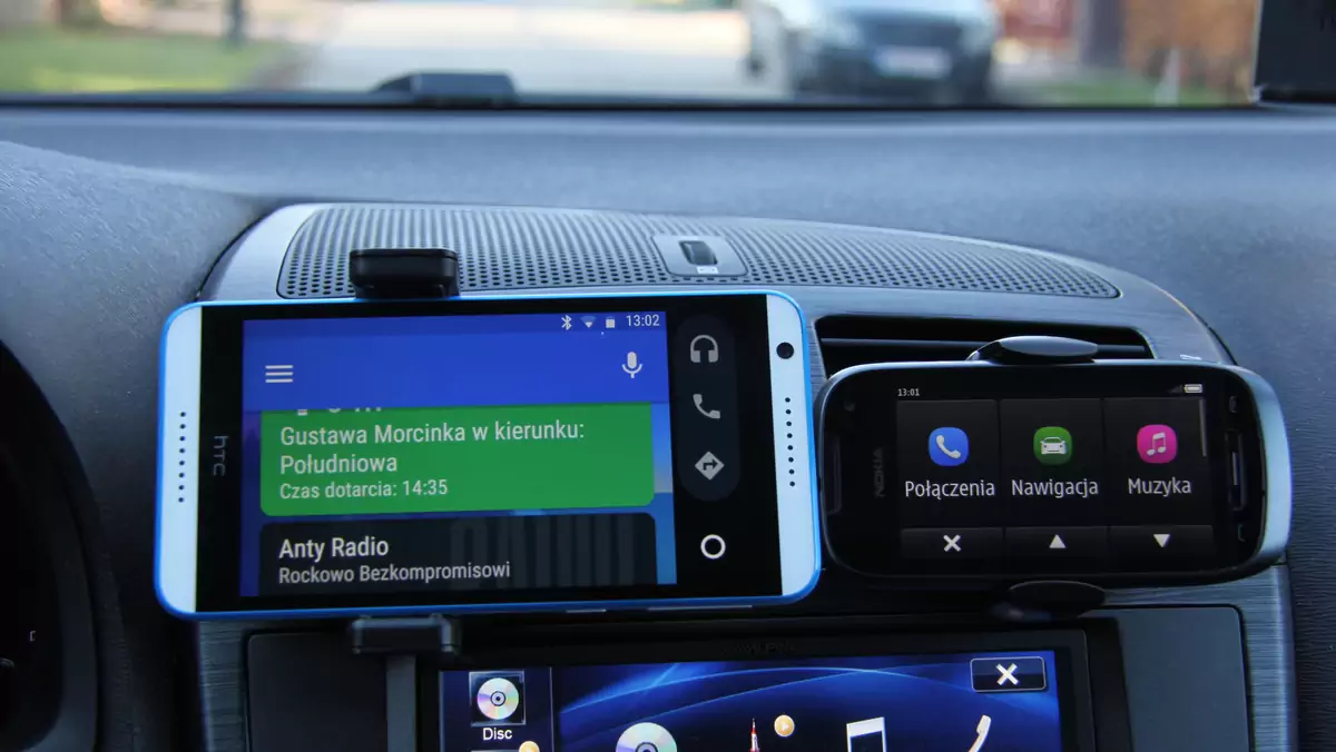 Android Auto i Nokia Car Mode