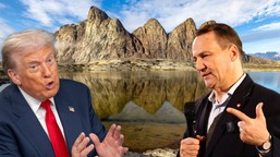 trump wyciąga ręce po grenlandię. francja i polska twardo o jedności t