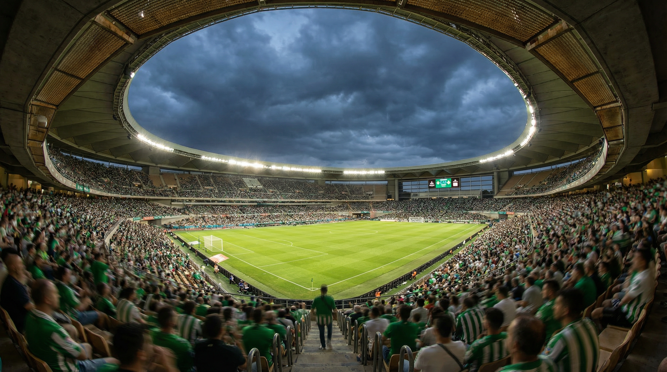 66.000 espectadores llenan La Cartuja para Betis-Atlético pese a alerta de tormenta