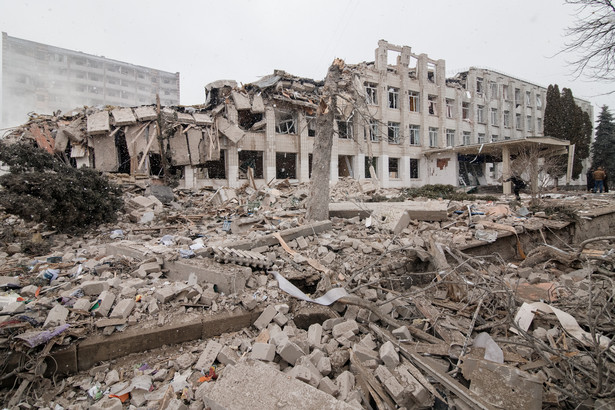 Zniszczenia w Żytomierzu