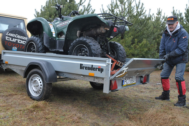 Brenderup ATV-2: przyczepa idealna do transpotu quada