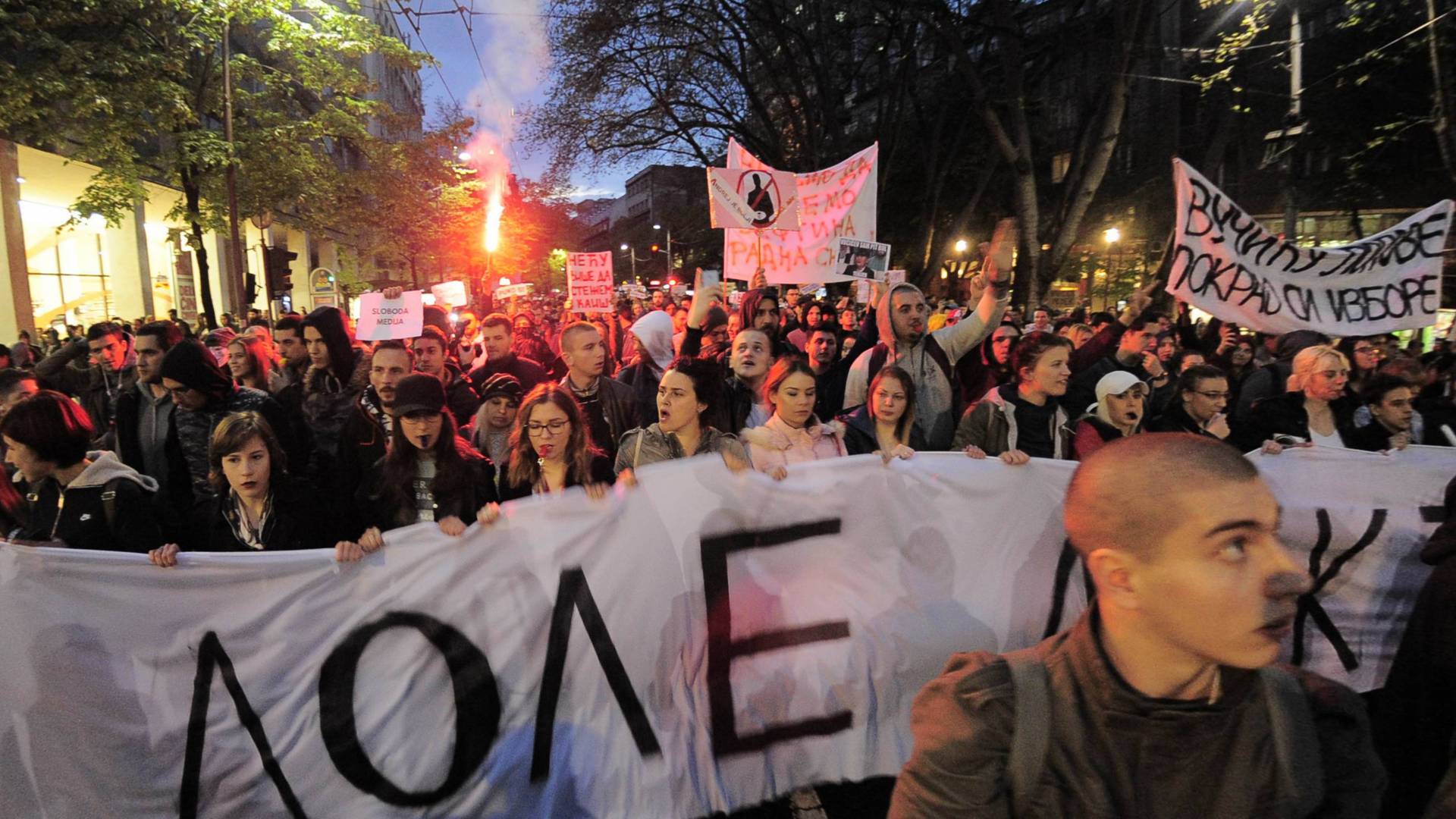 Demonstranti dali rok za ispunjenje uslova