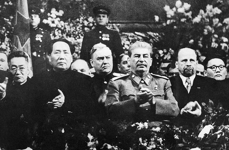 Mao Zedong i Stalin w 1949 r.
