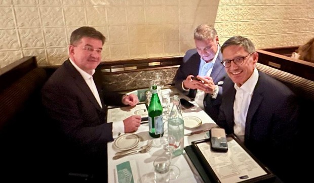 Lajčak, Eskobar i Šole na večeri u Njujorku potvrdi da dele isto shvatanje situacije na Zapadnom Balkanu