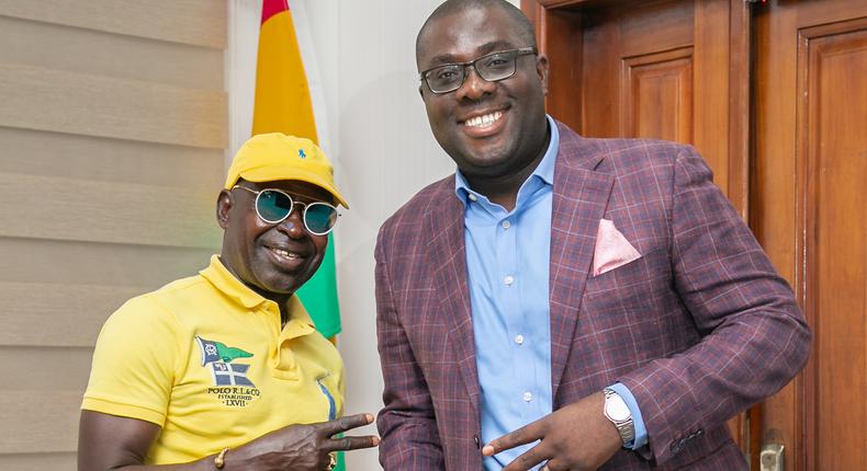 Amakye Deded visits DG of NLA, Sammy Awuku