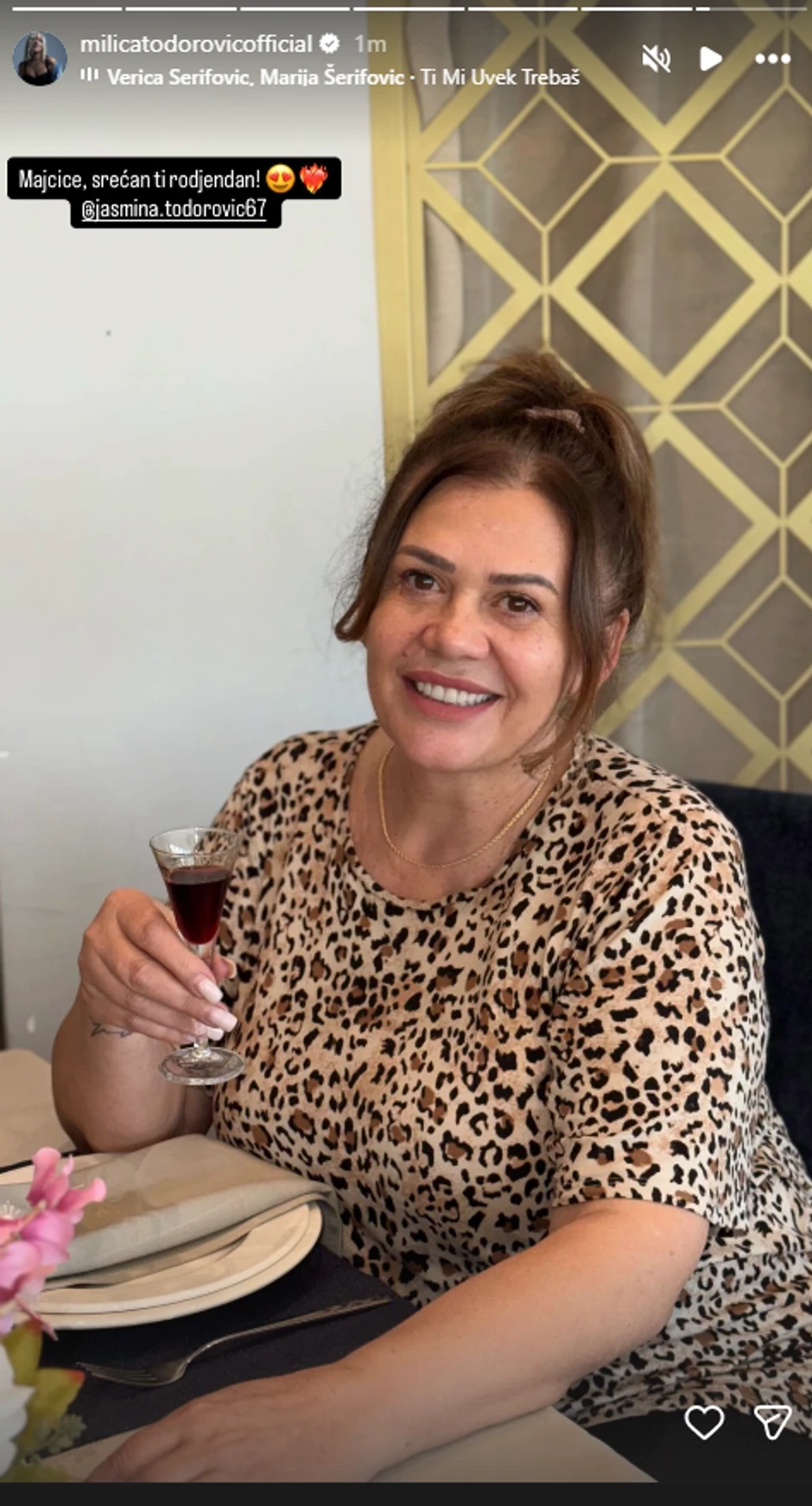 Majka Milice Todorović slavi rođendan