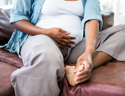 Most people get swollen feet during pregnancy [What To Expect]