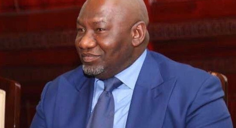 Nigerian billionaire and founder of Aiteo group Benedict Peters