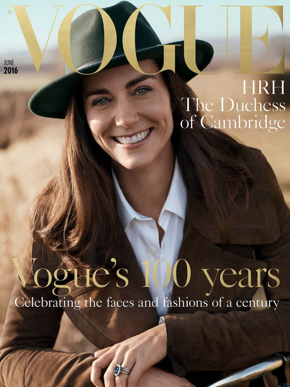 Kate Middleton na okładce "Vogue'a"