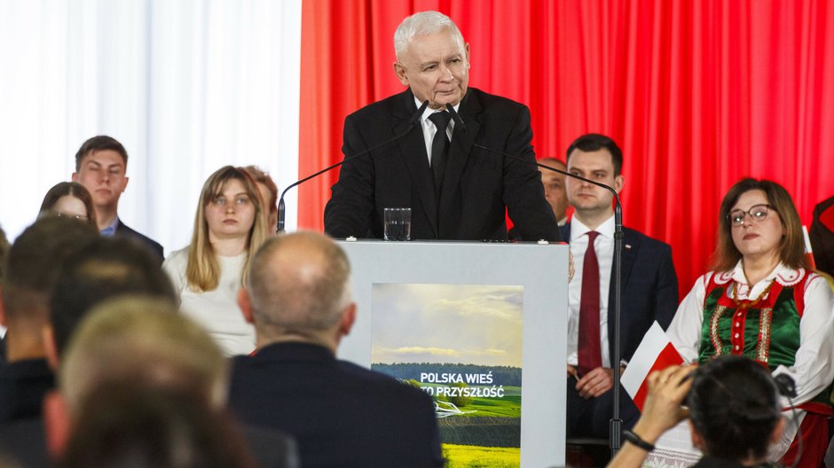 Prezes PiS Jarosław Kaczyński