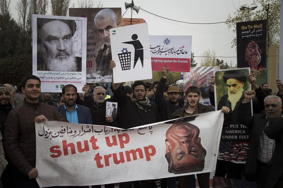 Antiamerički protest u januaru u Teheranu