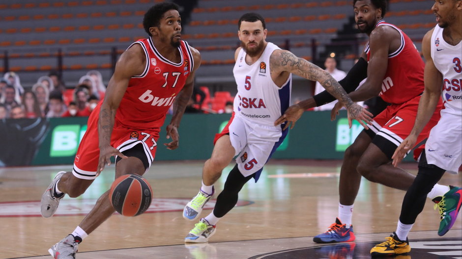 Mecz CSKA Moskwa - Olympiakos Pireus, 25.02.2021 r.