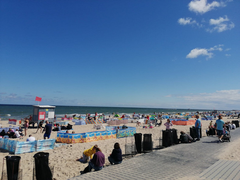 Plaża we Władysławowie