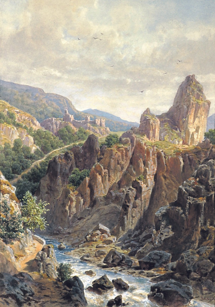 Feliks Kanic, Banja Soko-grad, 1860.