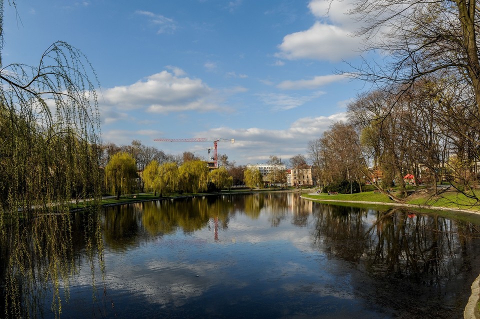 Atrakcje Kielc: Park miejski im. Stanisława Staszica