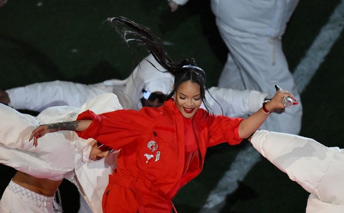 Rijana na Superboulu TIMOTHY A. CLARY/AFP