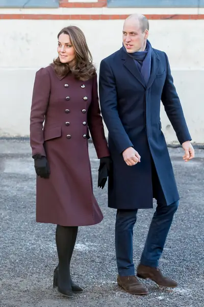 Kate Middleton i książę William w Norwegii, 2018 /  Nigel Waldron / Getty Images