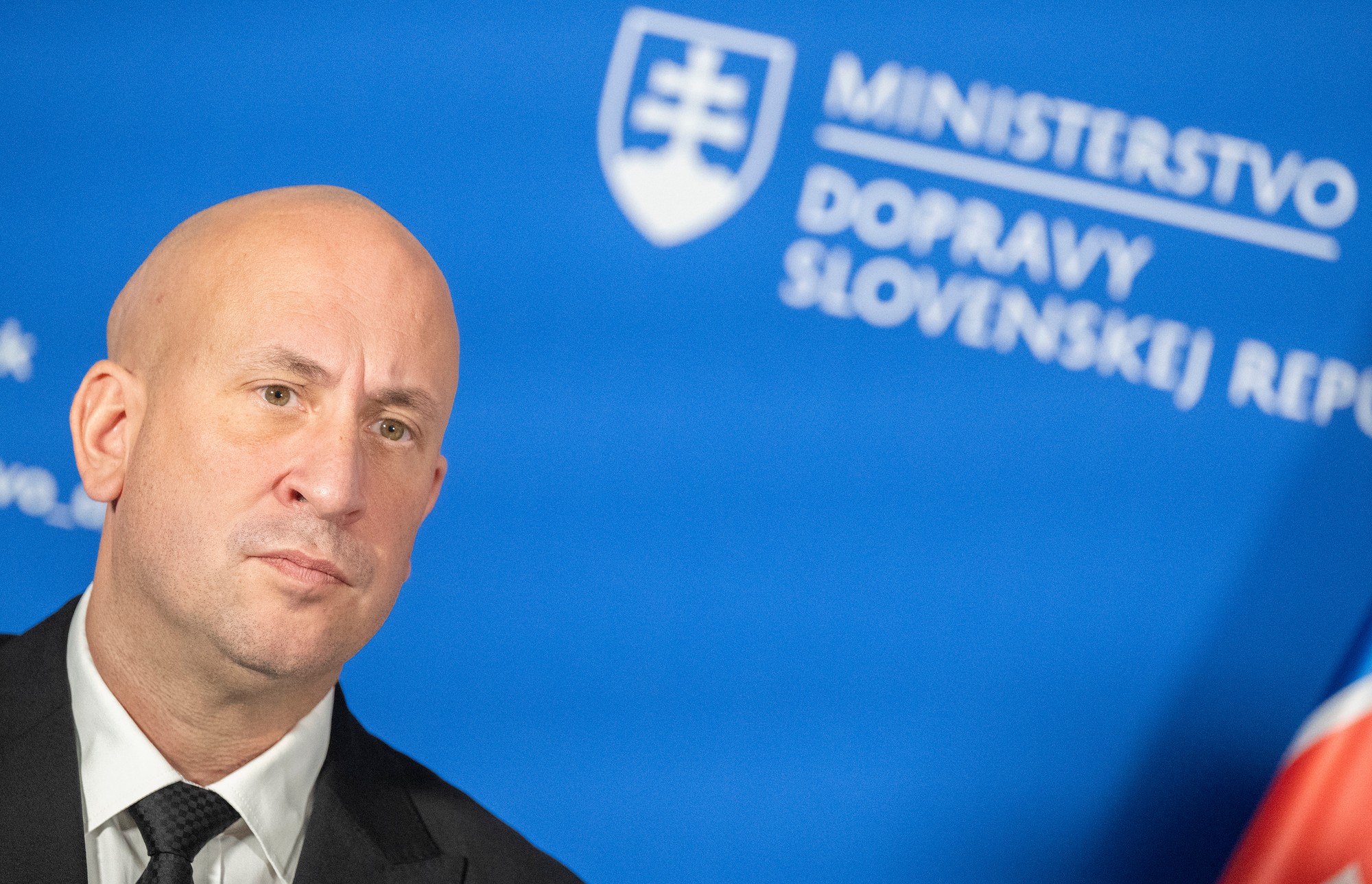 Minister dopravy SR Jozef Ráž ml. (nominant Smer-SD).