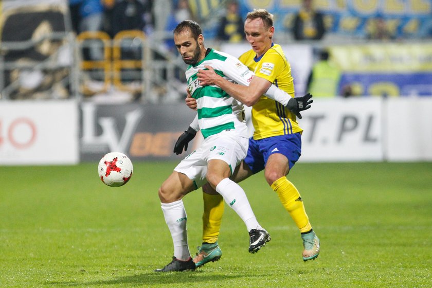 Pilka nozna. Ekstraklasa. Arka Gdynia - Lechia Gdansk. 03.11.2017