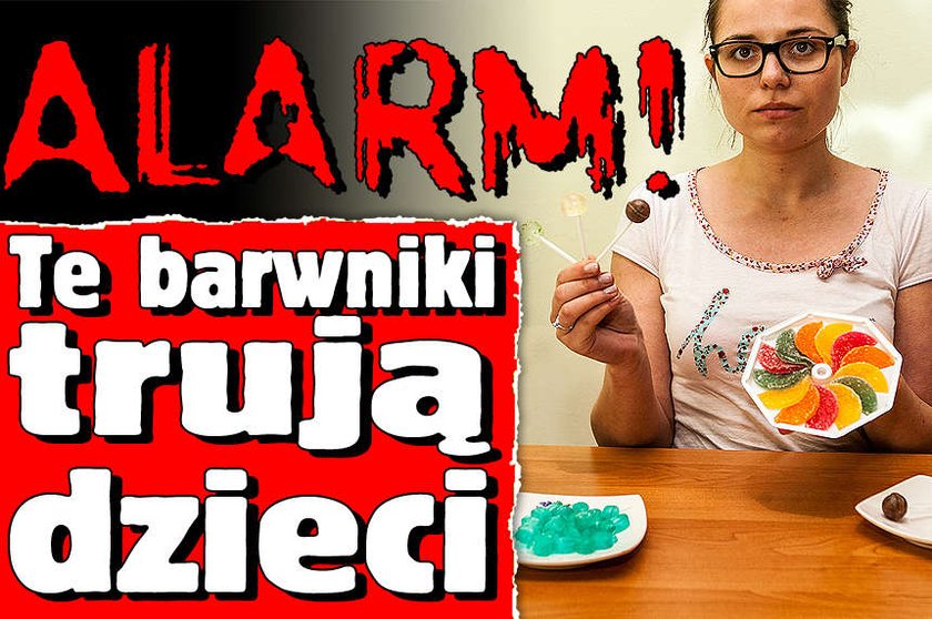 Te barwniki trują dzieci