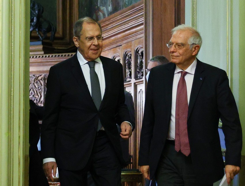 Sergej Lavrov i Đuzep Borel