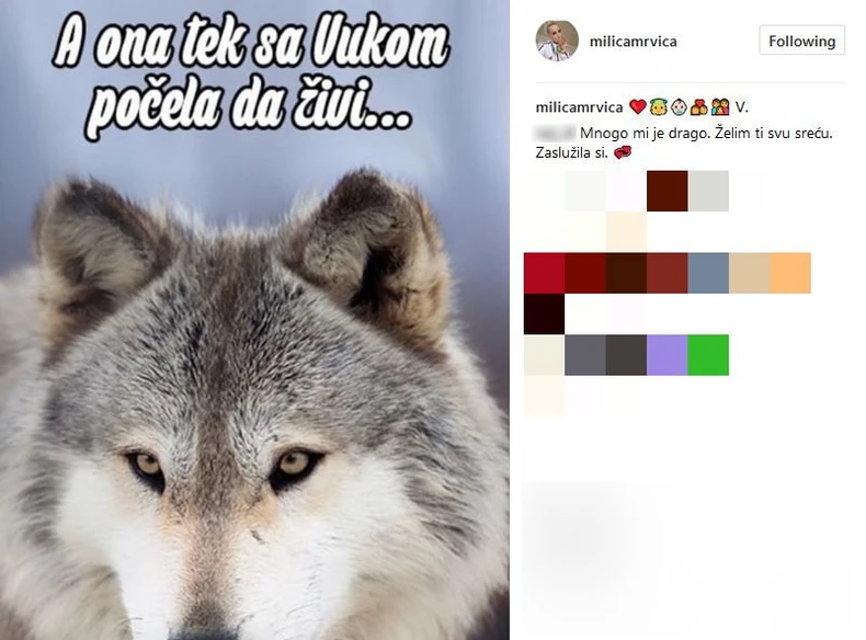 Milica ovom fortografijom poslala jasnu poruku