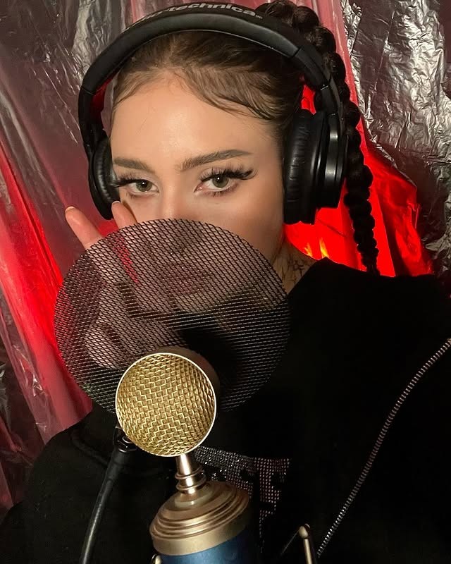 Raperka Barbara Bertóková alias Luisa. 
