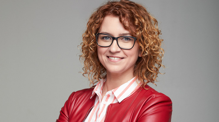 Veiszer Alinda, az ATV Start műsorvezetője