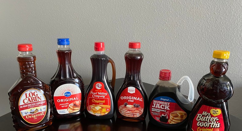 I tried six different brands of pancake syrup.Paige Bennett