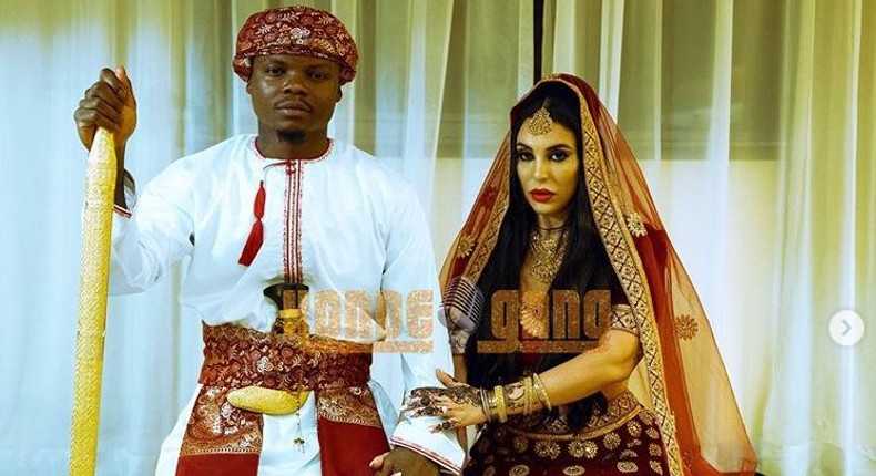 Harmonize weds Italian girlfriend Sarah in lavish affair (Konde Gang)