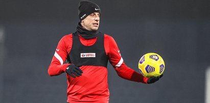 Kamil Grosicki doznał urazu. Występ pomocnika z Ukrainą pod znakiem zapytania