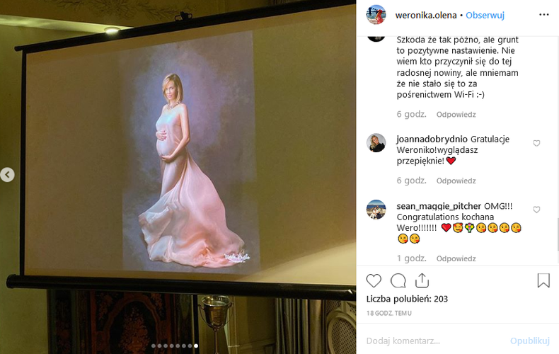 baby shower Weroniki Marczuk