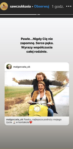 Katarzyna Sawczuk na Instagramie