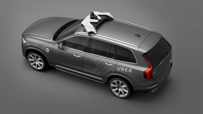 W XC90 Uber stosuje własne rozwiązania z zakresu zautomatyzowanej jazdy