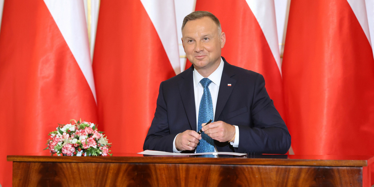 Prezydent Andrzej Duda podpisał ustawę. Zdjęcie poglądowe.