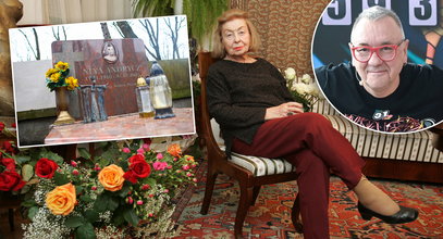 Nina Andrycz przepisała majątek Owsiakowi. Tak wygląda grób wielkiej aktorki w 10. rocznicę jej śmierci