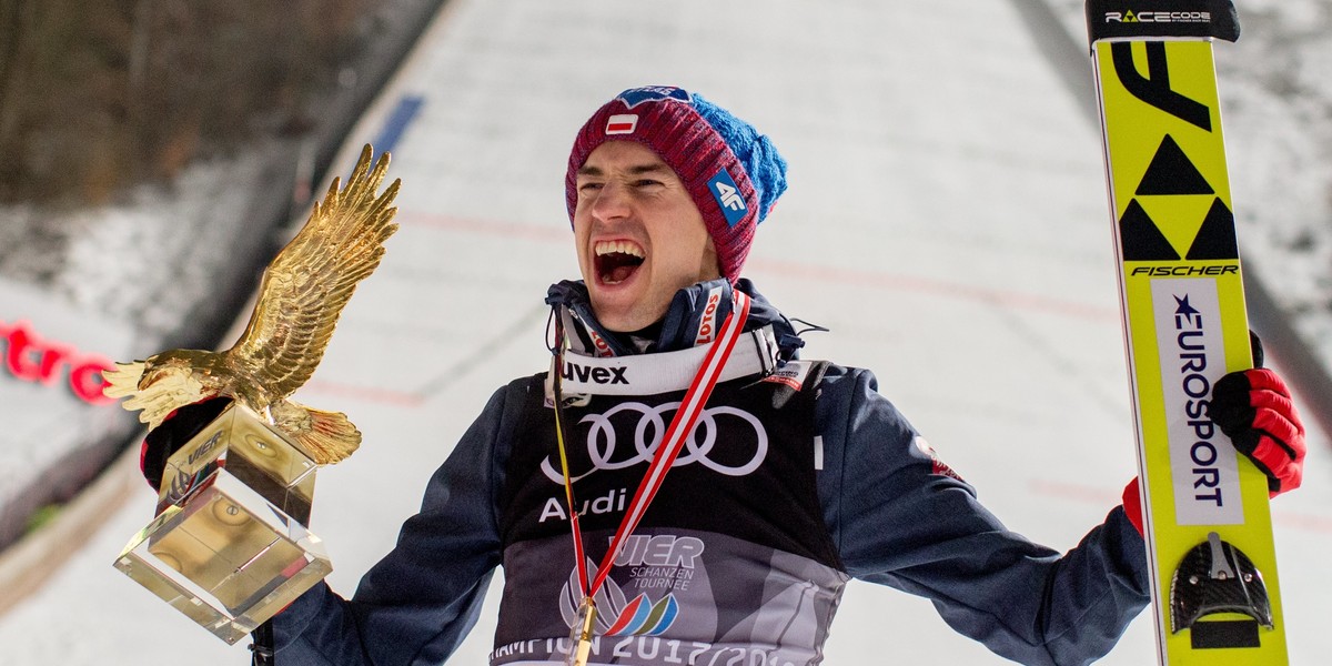 Kamil Stoch zwycięzcą Turnieju Czterech Skoczni