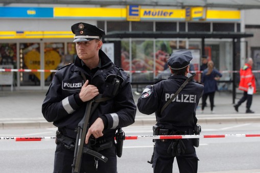 Knife attack at supermarket in Hamburg