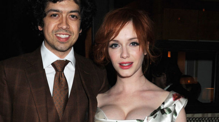 Christina Hendricks és Geoffrey Arend 