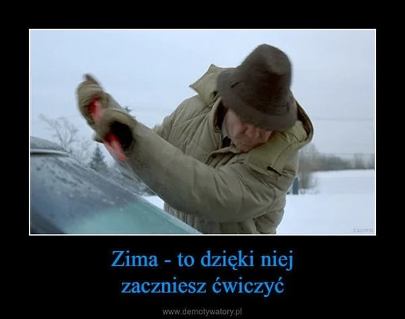 Zima - to dzięki niej zaczniesz ćwiczyć