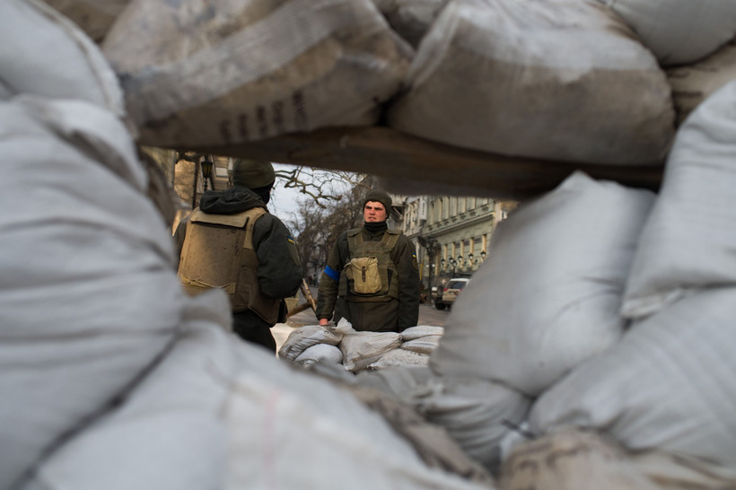 Ukraińscy żołnierze, Odessa, Ukraina