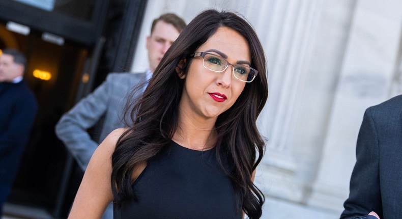 Rep. Lauren Boebert of Colorado at the Capitol on February 29, 2024.Tom Williams/CQ-Roll Call via Getty Images