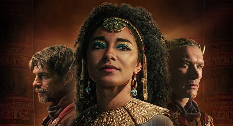 La série Netflix African Queens : Queen Cleopatra sera diffusée en mai 2023. Credit : Netflix