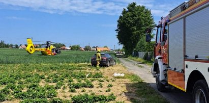 Tragiczny wypadek na budowie. Mężczyzna spadł z dachu