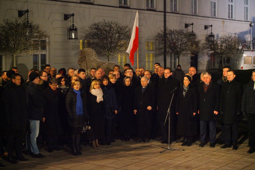 Obchody miesięcznicy smoleńskiej.