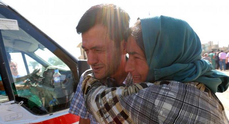 Two drowned Syrian boys and their mother buried in home town Kobani