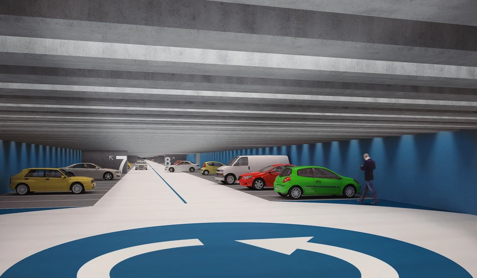 Projekat garaže u Ulici kneza Miloša