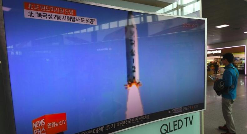 North Korea's missile program is aimed at developing an intercontinental missile capable of reaching the United States