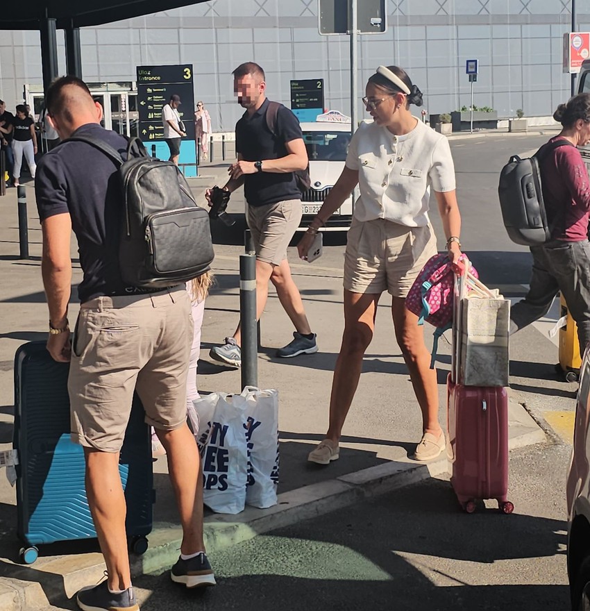 Katarina Grujić i Marko Gobeljić, paparaco