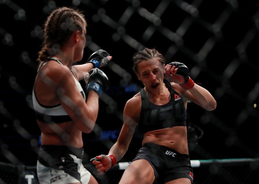 Joanna Jędrzejczyk w szpitalu po walce z Karoliną Kowalkiewicz w UFC